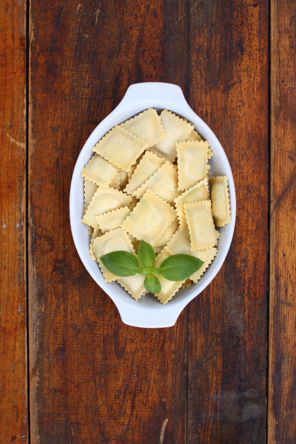 Home 21 Ravioli with basil